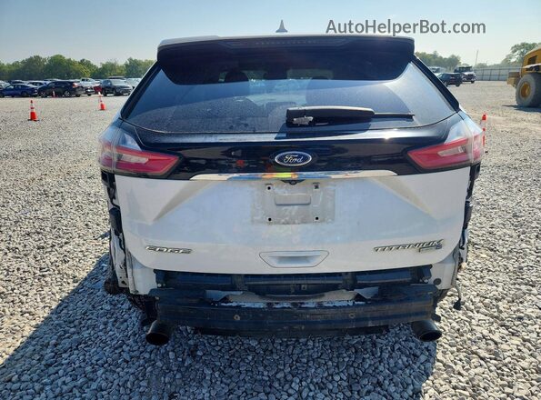 2FMPK4K95KBB05657 2019 FORD EDGE White Հետևի տեսք