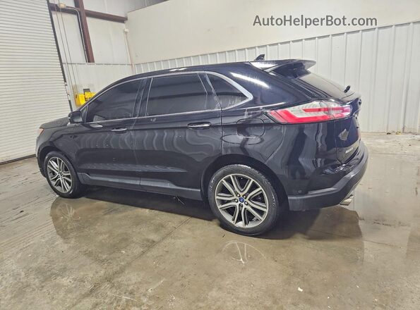 2FMPK4K95KBB68404 2019 FORD EDGE Черный Задняя левая четверть
