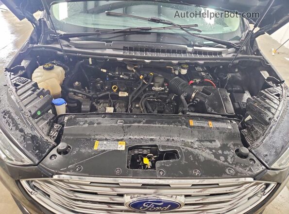 2FMPK4K95KBB68404 2019 FORD EDGE Черный Вид подкапотного пространства