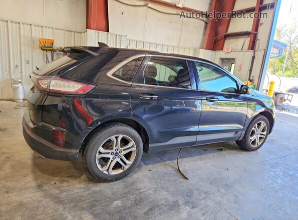 2FMPK4K96HBB11914 2017 FORD EDGE Black Trasero derecho