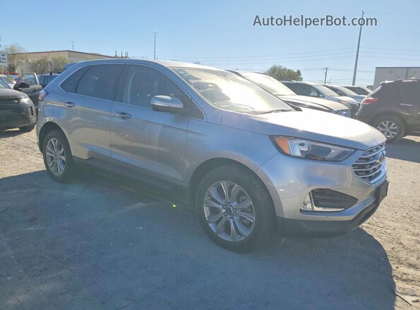 2FMPK4K96NBB04487 2022 FORD EDGE Gray Передня права чверть