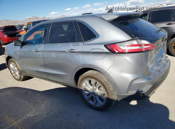 2FMPK4K96NBB04487 2022 FORD EDGE Gray Задня ліва чверть