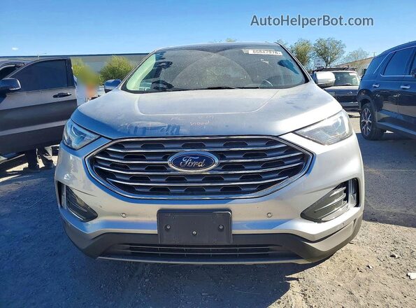 2FMPK4K96NBB04487 2022 FORD EDGE Gray Вид спереду