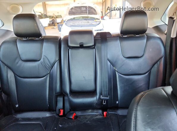 2FMPK4K97NBA52786 2022 FORD EDGE Black Հետևի նստատեղերի տեսք