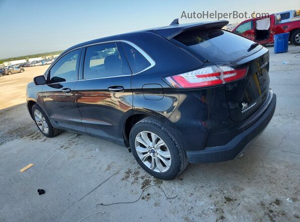 2FMPK4K97NBA52786 2022 FORD EDGE Black Հետևի ձախ