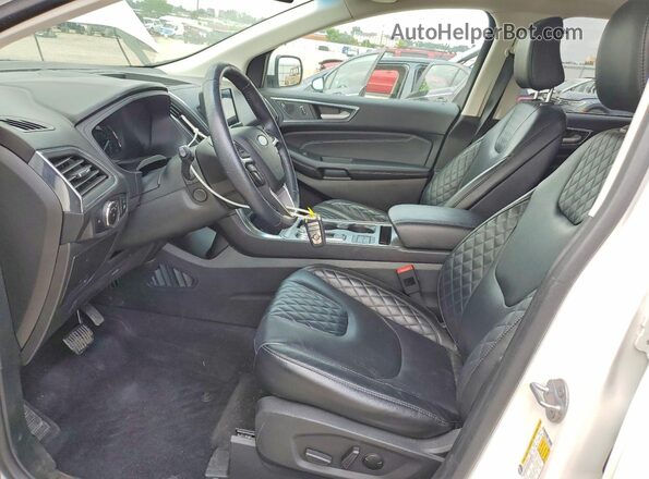 2FMPK4K97PBA45629 2023 FORD EDGE Белый Вид салона спереди