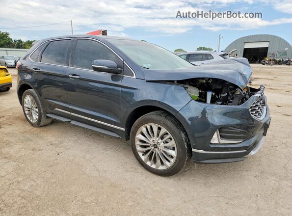 2FMPK4K97RBA06929 2024 FORD EDGE Black Delantero derecho