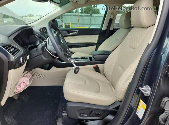 2FMPK4K97RBA06929 2024 FORD EDGE Black Vista interior delantera