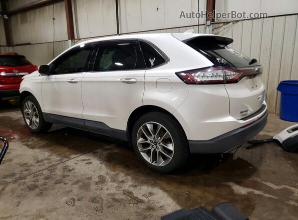 2FMPK4K98HBC13988 2017 FORD EDGE Белый Задняя левая четверть