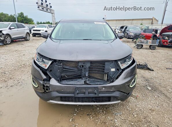 2FMPK4K98JBC31123 2018 FORD EDGE Gray Vista frontal
