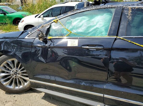 2FMPK4K98LBB67863 2020 FORD EDGE Black წინა პანელის ხედი