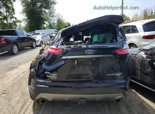 2FMPK4K98LBB67863 2020 FORD EDGE Black უკანა ხედი