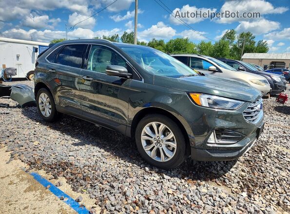 2FMPK4K98PBA22442 2023 FORD EDGE Green Առջևի աջ