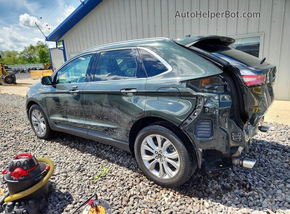 2FMPK4K98PBA22442 2023 FORD EDGE Green Հետևի ձախ