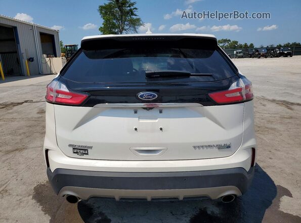 2FMPK4K99KBB27600 2019 FORD EDGE White უკანა ხედი