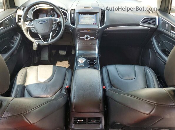 2FMPK4K99KBB27600 2019 FORD EDGE White წინა პანელის ხედი