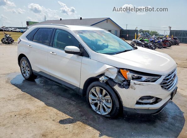 2FMPK4K99KBB27600 2019 FORD EDGE White წინა მარჯვენა