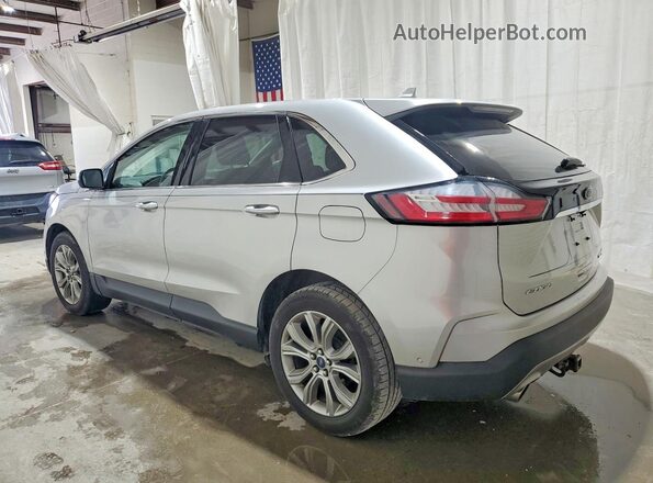 2FMPK4K9XKBB88793 2019 FORD EDGE Silver უკანა მარცხენა