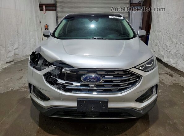 2FMPK4K9XKBB88793 2019 FORD EDGE Silver წინა ხედი