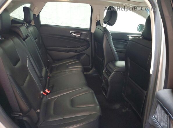 2FMPK4K9XKBB88793 2019 FORD EDGE Silver უკანა სალონის ხედი