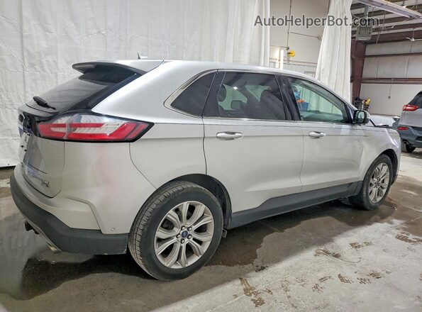 2FMPK4K9XKBB88793 2019 FORD EDGE Silver უკანა მარჯვენა