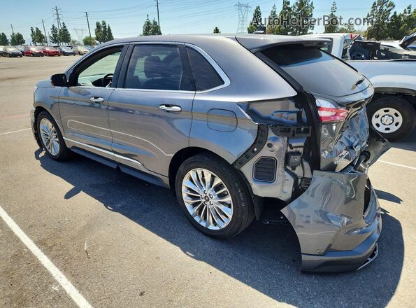 2FMPK4K9XRBA54473 2024 FORD EDGE Charcoal უკანა მარცხენა