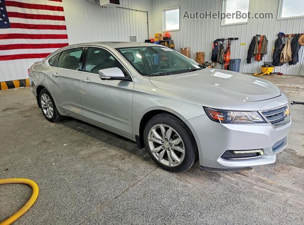 2G1105S30J9107414 2018 CHEVROLET IMPALA Серебряный Передняя правая четверть