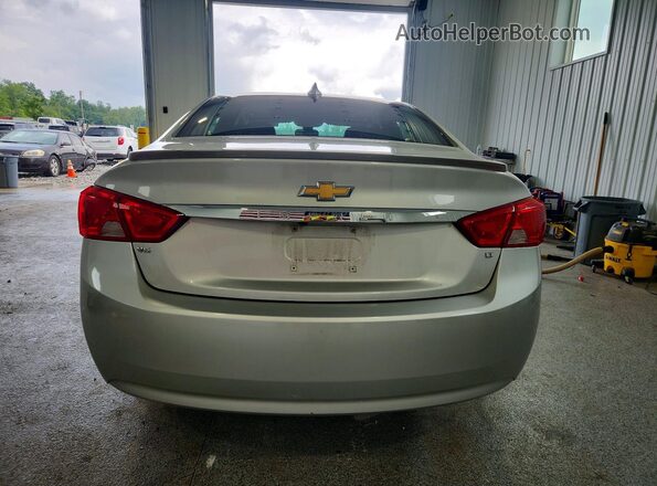 2G1105S30J9107414 2018 CHEVROLET IMPALA Серебряный Вид сзади
