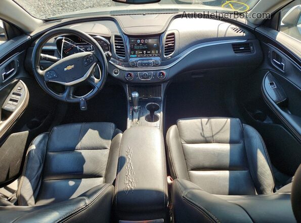 2G1105S30J9107414 2018 CHEVROLET IMPALA Серебряный Вид панели приборов