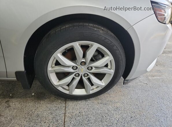 2G1105S30J9107414 2018 CHEVROLET IMPALA Серебряный Вид наклейки с VIN-кодом