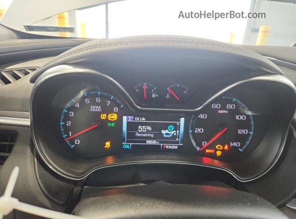 2G1105S30J9107414 2018 CHEVROLET IMPALA Серебряный 