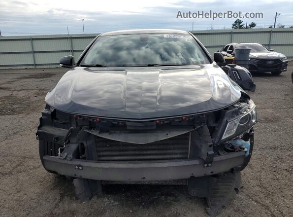 2G1105S33J9167493 2018 CHEVROLET IMPALA Black Вид спереду