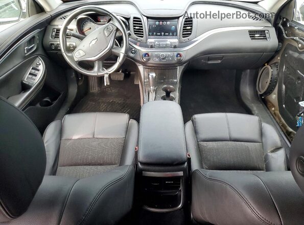 2G1105S33J9167493 2018 CHEVROLET IMPALA Black Вид панелі приладів