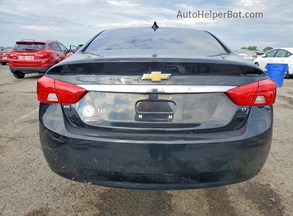 2G1105S33J9167493 2018 CHEVROLET IMPALA Black Вид ззаду