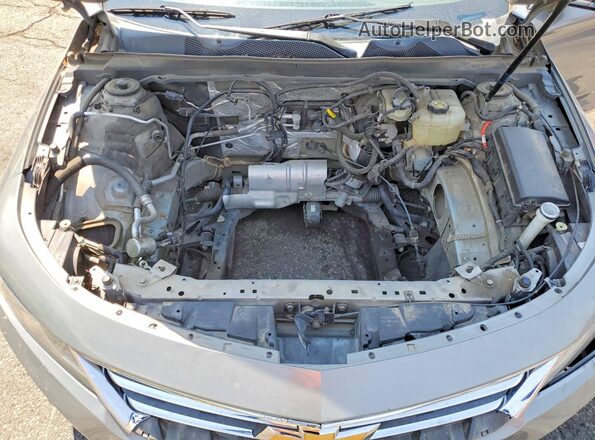 2G1105S34H9187133 2017 CHEVROLET IMPALA Gray Вид задньої частини салону