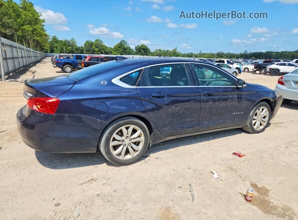 2G1105S35H9174472 2017 CHEVROLET IMPALA Blue Հետևի աջ