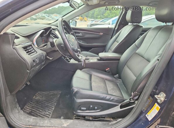 2G1105S35H9174472 2017 CHEVROLET IMPALA Blue Սալոնի դիմացի տեսք