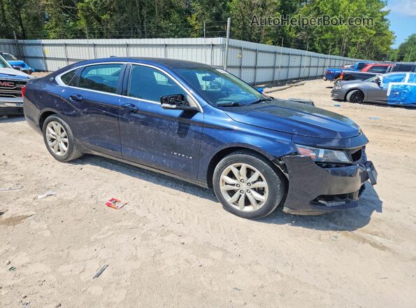 2G1105S35H9174472 2017 CHEVROLET IMPALA Blue Առջևի աջ