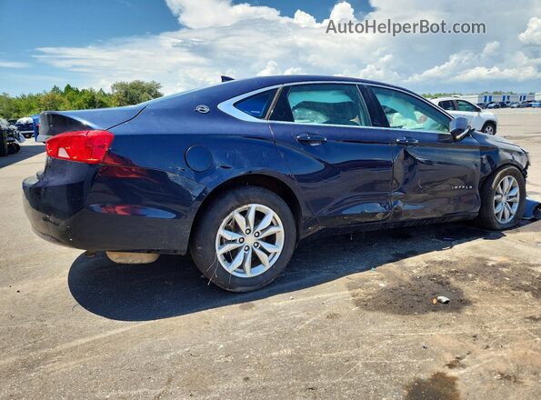 2G1105S38J9138135 2018 CHEVROLET IMPALA Blue Հետևի աջ