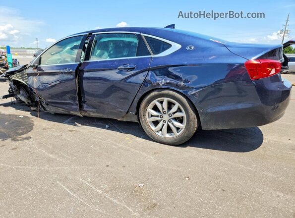 2G1105S38J9138135 2018 CHEVROLET IMPALA Blue Հետևի ձախ
