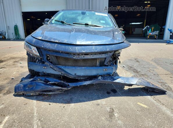 2G1105S38J9138135 2018 CHEVROLET IMPALA Blue Դիմացի տեսք