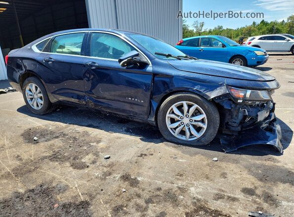 2G1105S38J9138135 2018 CHEVROLET IMPALA Blue Առջևի աջ