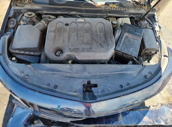 2G1105S38J9138135 2018 CHEVROLET IMPALA Blue Սալոնի հետևի տեսք