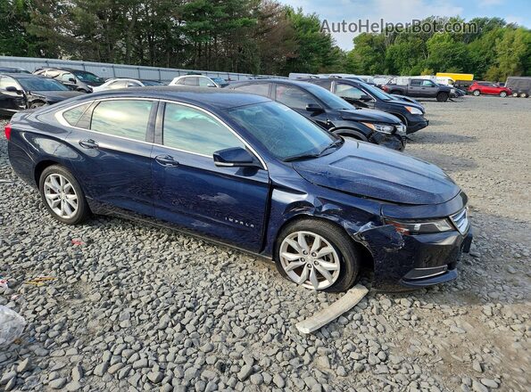 2G1105S39H9111584 2017 CHEVROLET IMPALA Blue Delantero derecho