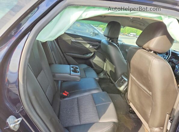 2G1105S39H9111584 2017 CHEVROLET IMPALA Blue Vista de los asientos traseros