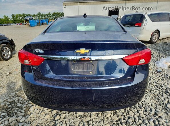 2G1105S39H9111584 2017 CHEVROLET IMPALA Blue Vista trasera