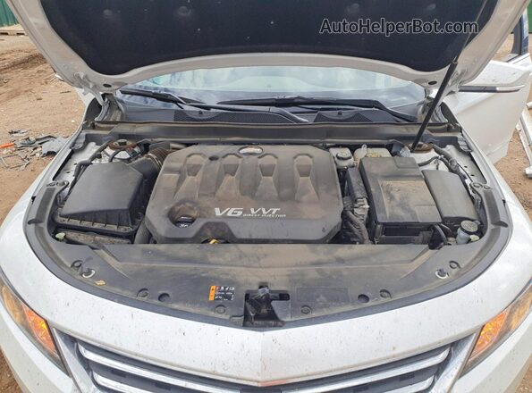 2G1105S39H9197124 2017 CHEVROLET IMPALA White Вид задньої частини салону