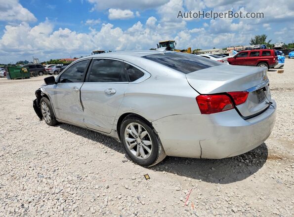2G1105SA7H9164850 2017 CHEVROLET IMPALA Silver Trasero izquierdo