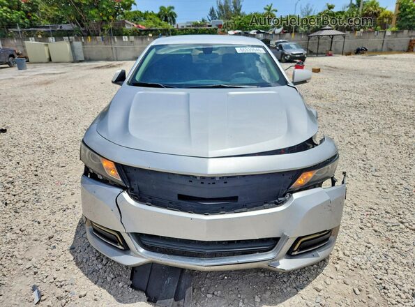2G1105SA7H9164850 2017 CHEVROLET IMPALA Silver Vista frontal