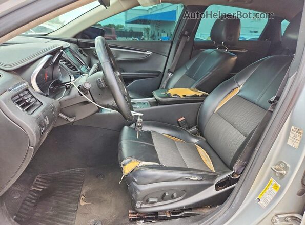 2G1105SA7H9164850 2017 CHEVROLET IMPALA Silver Vista interior delantera